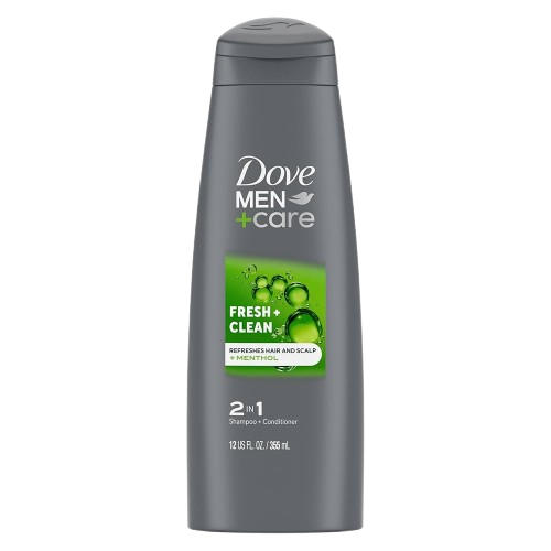 Dove Men+Care Fresh & Clean 2-in-1 Shampoo + Conditioner with Menthol – 355ml