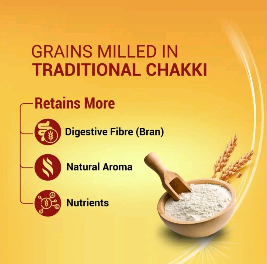 Patanjali Traditional Whole Wheat Chakki Atta