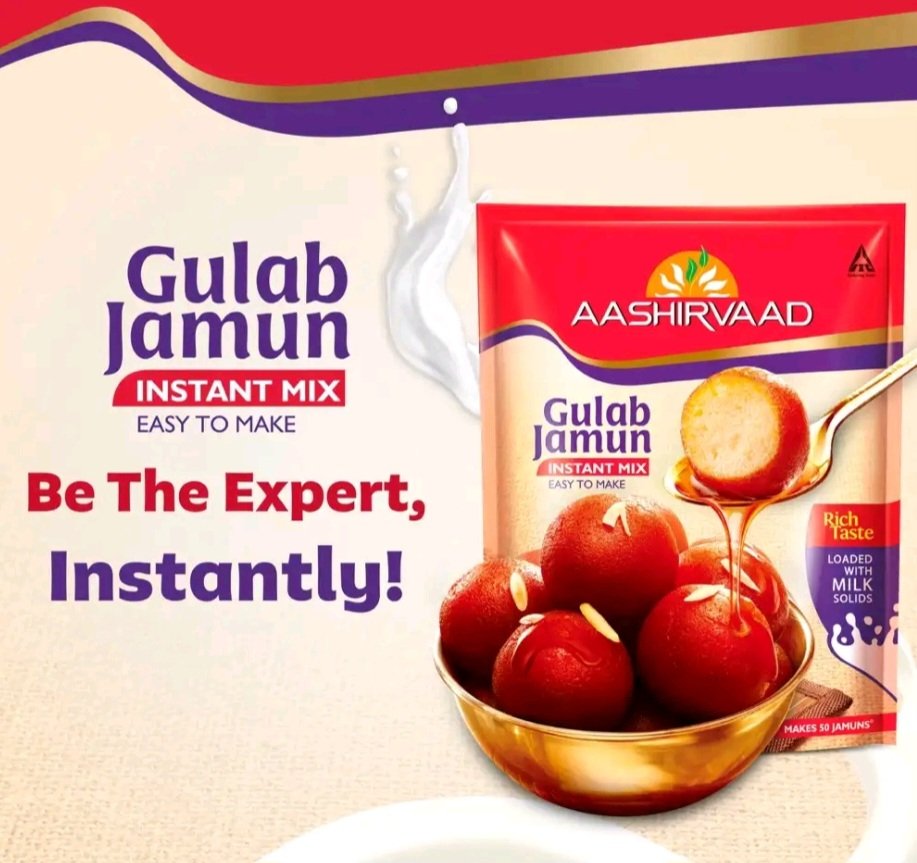 Aashirvaad Gulab Jamun Instant Mix