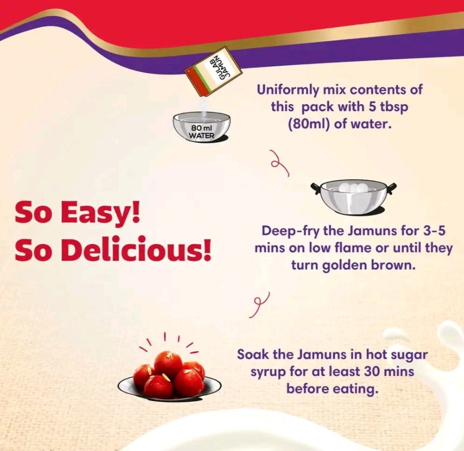 Aashirvaad Gulab Jamun Instant Mix