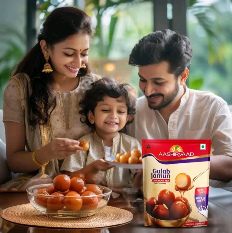 Aashirvaad Gulab Jamun Instant Mix