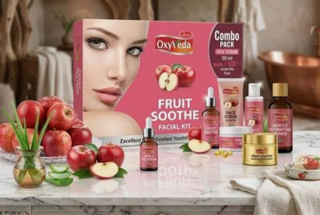 OxyVeda Fruit Soothe Facial Kit