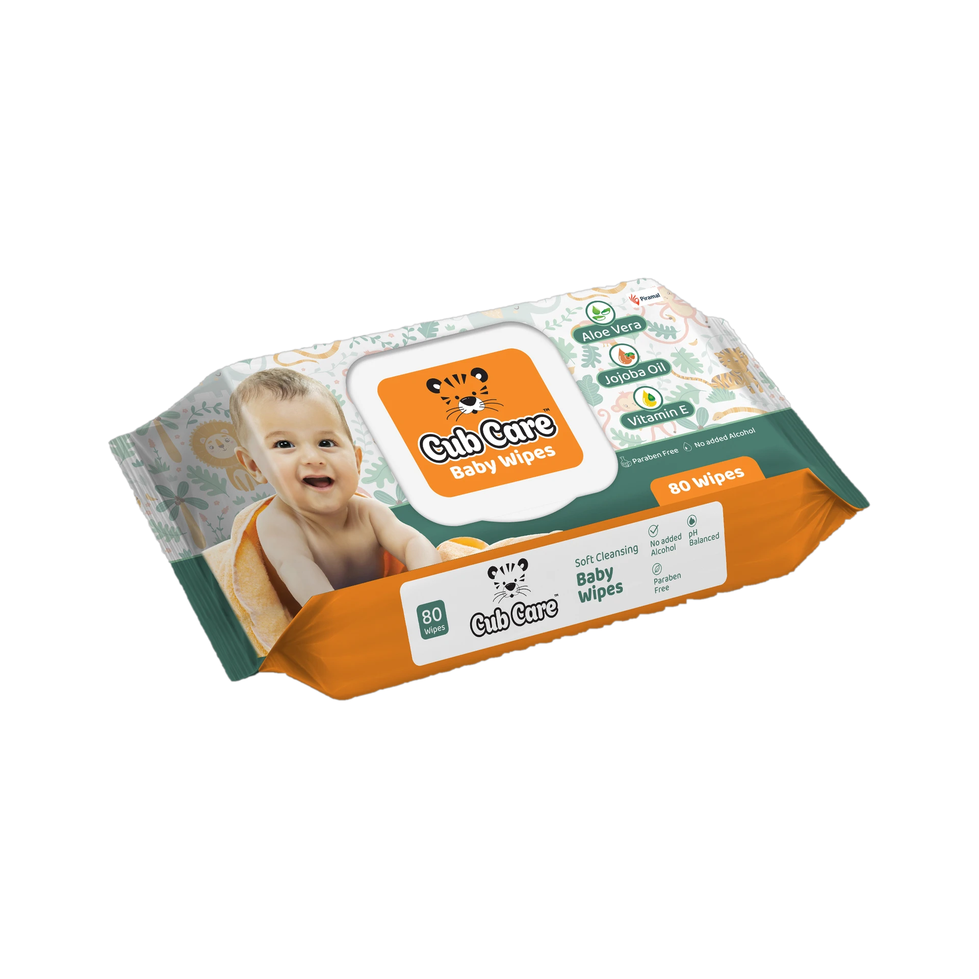 Cub Care Baby Wipes – 80 Wipes