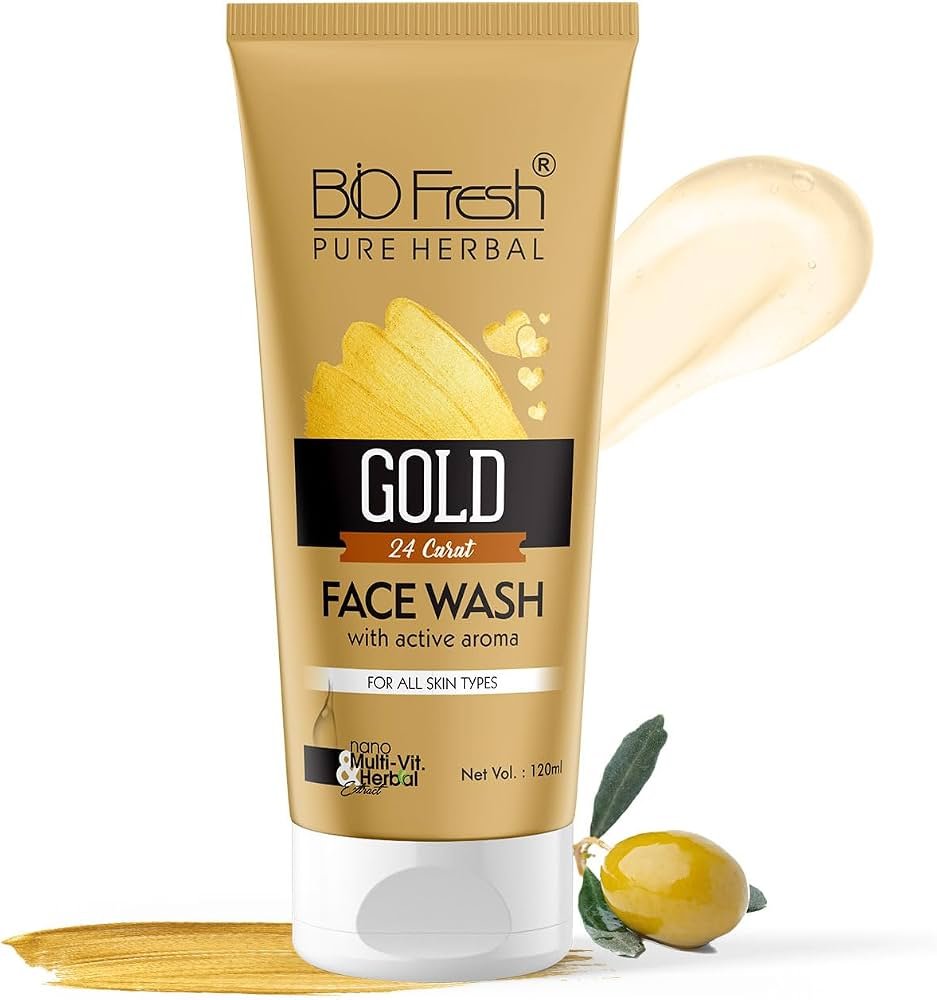Bio Fresh Gold 24 Carat Face Wash – 120 ml