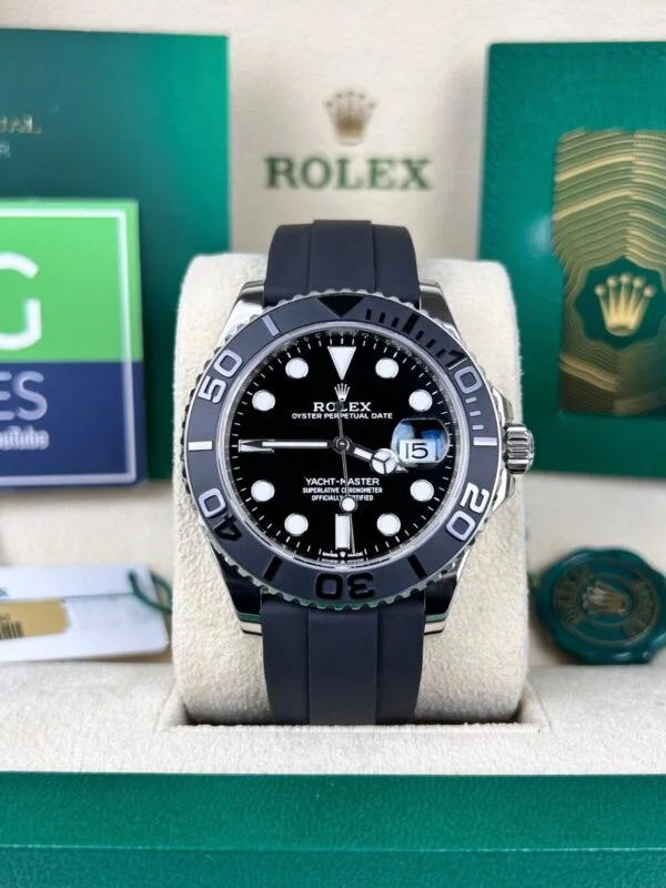 ROLE YACHT MASTER OYSTER FLEX AUTO MOVMENT(BLACK SILVER)