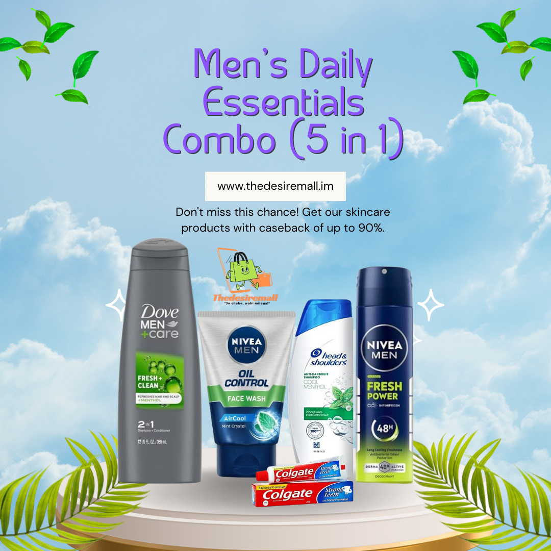 Men's Daily Essentials Combo (5 in 1)